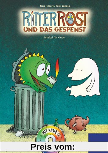 Ritter Rost Musicalbuch, Band 2: Ritter Rost und das Gespenst: Buch mit CD: Musical für Kinder 2