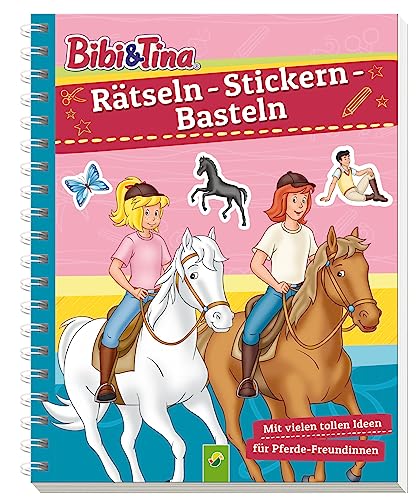 Bibi & Tina - Rätseln, Stickern, Basteln: Mit vielen tollen Ideen für Pferde-Freundinnen ab 5 Jahren