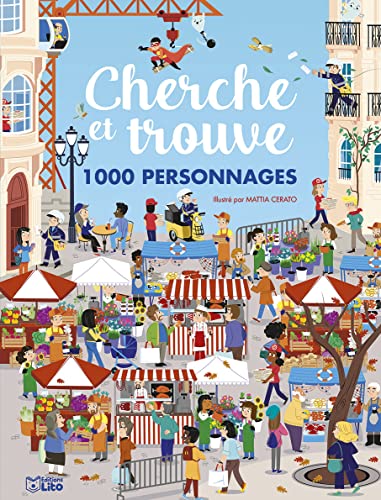 Cherche et trouve 1000 personnages - Dès 6 ans (Mon grand chercher et trouve)