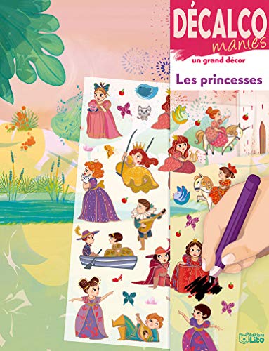 Decalcomanies sur un grand décor - Les Princesses - à partir de 5 ans von Lito