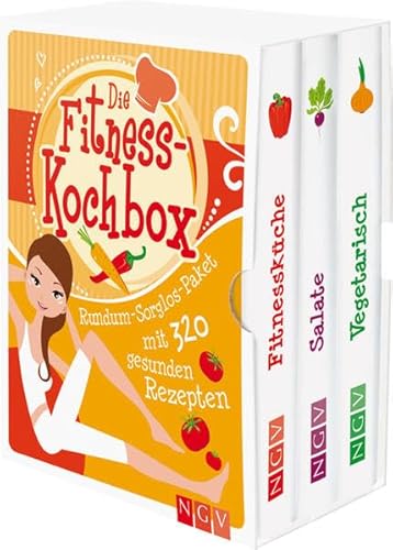 Die Fitness-Kochbox: Rundum-Sorglos-Paket mit 320 gesunden Rezepten