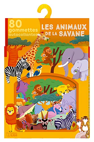 Mes Gommettes Lito- Les animaux de la savane - Dès 3 ans von Editions Lito