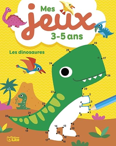 Mes jeux 3-5 ans dinosaures