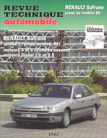 Renault Safrane - phase 1 jusqu'au mod. 96