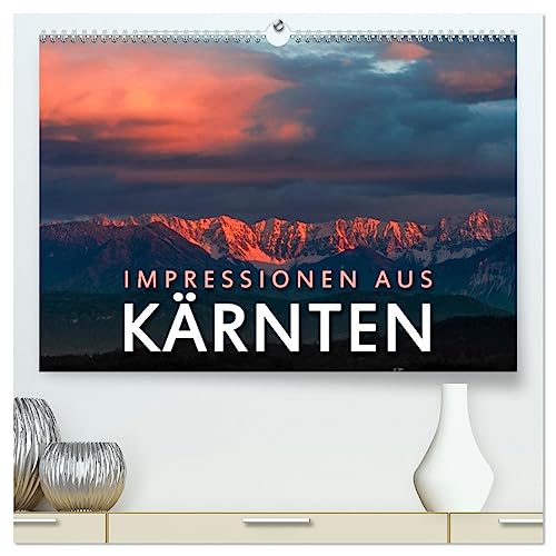Impressionen aus Kärnten (hochwertiger Premium Wandkalender 2025 DIN A2 quer), Kunstdruck in Hochglanz von CALVENDO