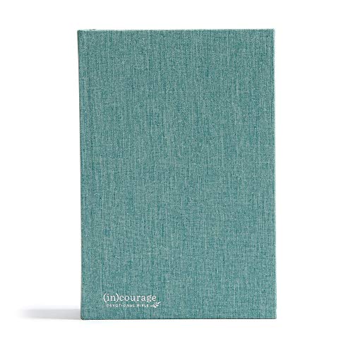 CSB (In)Courage Devotional Bible, Green Cloth Over Board Indexed: Christian Standard Bible, Green Cloth over Board
