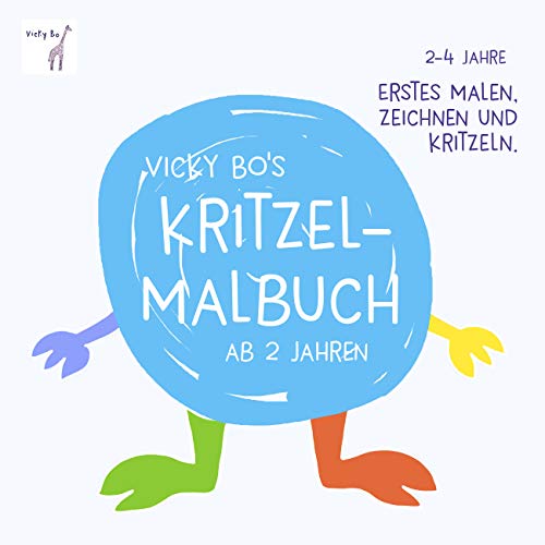 Kritzel-Malbuch ab 2 Jahre