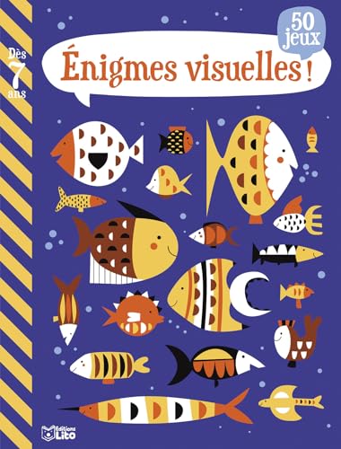 Mon grand livre de jeux - Enigmes visuelles ! : 50 jeux - Dès 7 ans von Lito