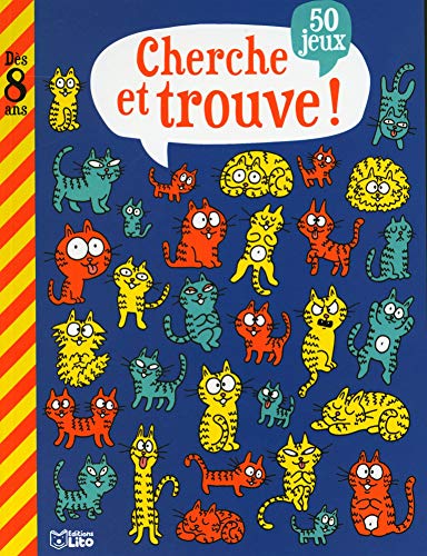 Mon grand livre jeux - Cherche et trouve ! : 50 jeux - Dès 8 ans