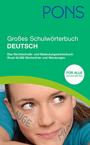 PONS Großes Schulwörterbuch Deutsch für Rheinland-Pfalz: Das Rechtschreib- und Bedeutungswörterbuch