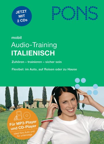 PONS mobil Audio-Sprach-Training Italienisch: Hörübungen fürs Lernen unterwegs
