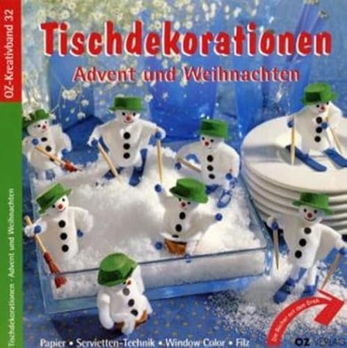 Tischdekorationen Advent und Weihnachten (OZ-Kreativband)