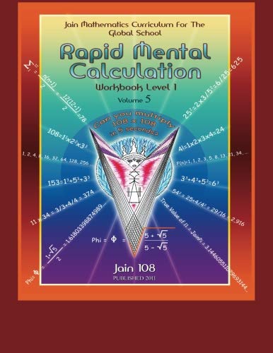 Rapid Mental Calculation, Workbook Level 1: Jain Mathemagics Curriculum for the Global School, Volume 5 (Vedic Mathematics Bundle, Band 1) von InHouse Publishing