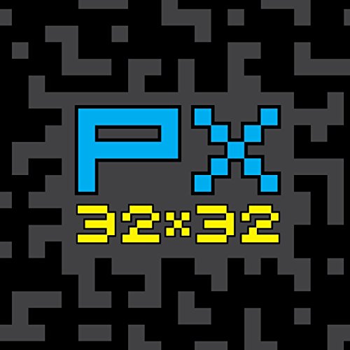 PX 32x32: 32px X 32px Pixel Art Sketchbook, Sketchpad and Drawing Pad for Pixel Artists, Indie Game Developers, Retro Video Game Makers & Pixel Art Character Designers