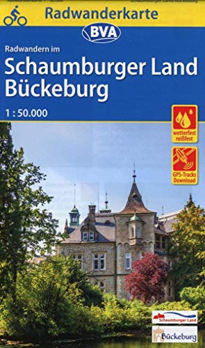 Radwanderkarte BVA Radwandern im Schaumburger Land / Bückeburg 1:50.000, reiß- und wetterfest, GPS-Tracks Download (Radwanderkarte 1:50.000) von BVA Bielefelder Verlag