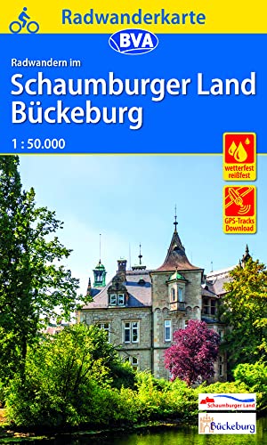 Radwanderkarte BVA Radwandern im Schaumburger Land / Bückeburg 1:50.000, reiß- und wetterfest, GPS-Tracks Download (Radwanderkarte 1:50.000) von BVA Bielefelder Verlag