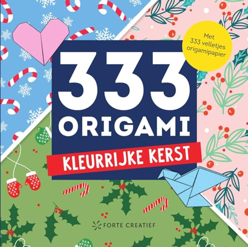 333 Origami Kleurrijke kerst von Forte