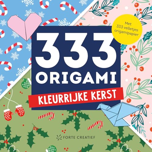 333 Origami Kleurrijke kerst von Forte