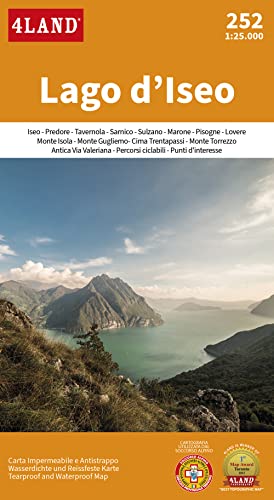 Lago d'Iseo 1:25.000 Lago d'Iseo 1:25.000