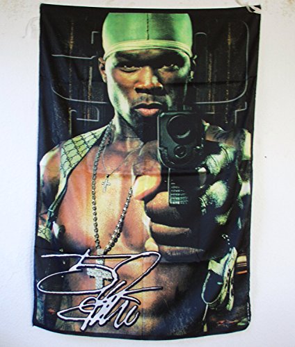 50 Cent Poster-Fahne Poster Flag No. 084 Format 94 x 138 cm Polyester
