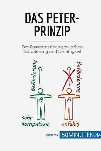 Das Peter-Prinzip: Der Zusammenhang zwischen Beförderung und Unfähigkeit (Management und Marketing) von 50Minuten.de