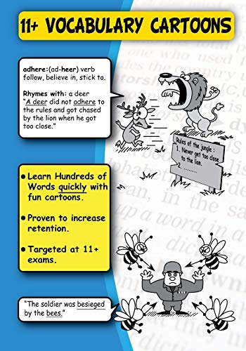 11+ Vocabulary Cartoons von CREATESPACE