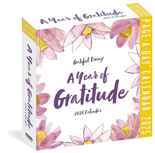 A Year of Gratitude Page-A-Day® Calendar 2025 von Workman Calendars