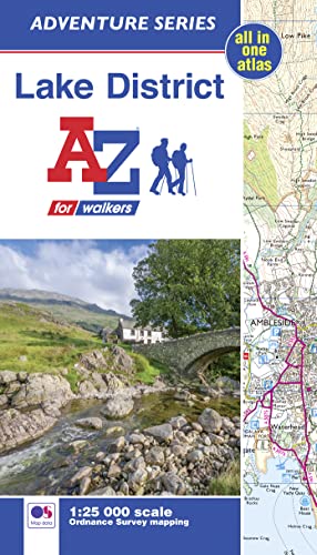 Adventure Atlas Lake District: Geographers A-Z Map (Adventure series)