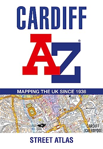 Cardiff A-Z Street Atlas von A-Z Map