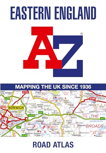 Eastern England A-Z Road Atlas von Geographers’ A-Z Map Co Ltd