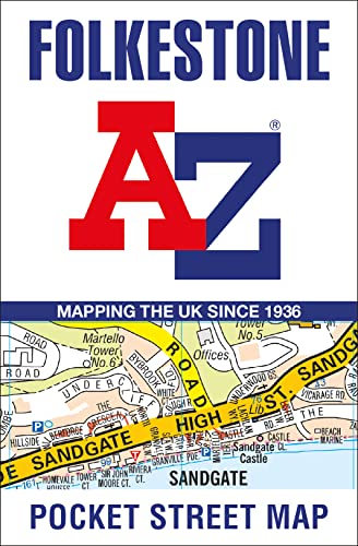 Folkestone A-Z Pocket Street Map Folkestone A-Z Pocket Street Map