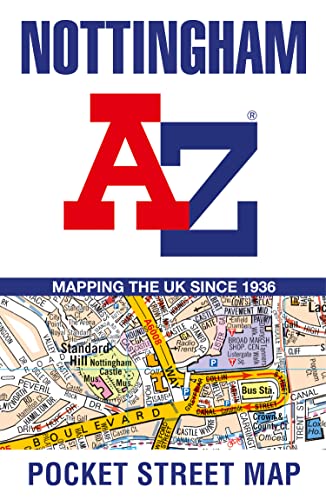 Nottingham A-Z Pocket Street Map Nottingham A-Z Pocket Street Map
