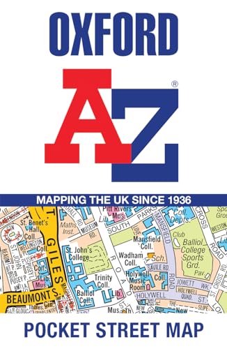 Oxford A-Z Pocket Street Map Oxford A-Z Pocket Street Map