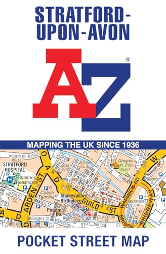 Stratford-Upon-Avon A-Z Pocket Street Map Stratford-Upon-Avon A-Z Pocket Street Map