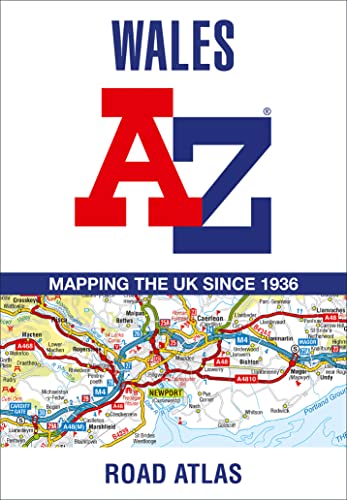 Wales A-Z Road Atlas von A-Z Map
