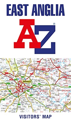 East Anglia A-Z Visitors' Map von HarperCollins Publishers