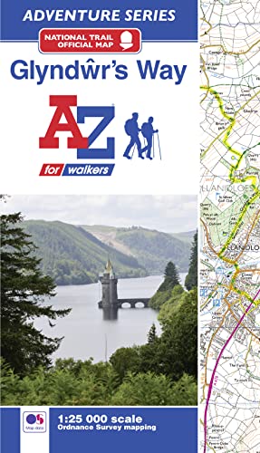Glyndwr's Way National Trail Official Map: with Ordnance Survey mapping (A -Z Adventure Series)