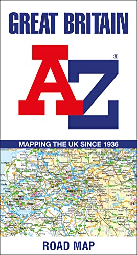 Great Britain A-Z-Road Map von HarperCollins Publishers