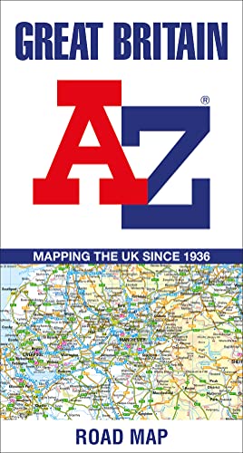 Great Britain A-Z-Road Map