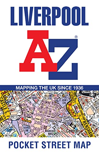 Liverpool A-Z Pocket Street Map: Navigate the vibrant streets of Liverpool with ease using this must-have up-to-date city guide von Geographers’ A-Z Map Co Ltd