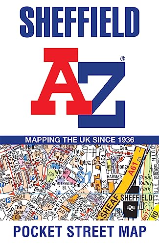 Sheffield A-Z Pocket Street Map von HarperCollins