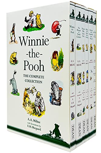 Winnie-the-Pooh The Complete Fiction Collection 6 Books Box Set