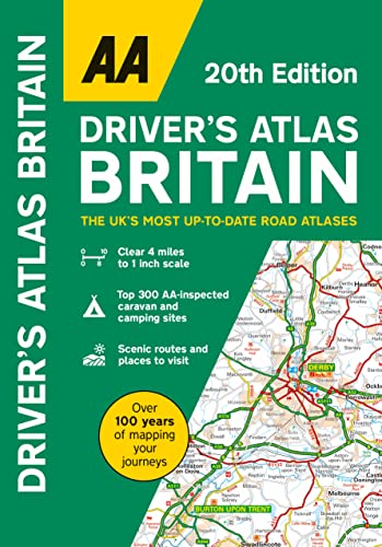 AA Drivers Atlas Britain (AA Road Atlas Britain) von Automobile Association