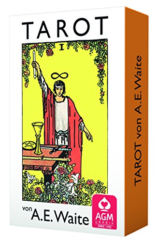 Premium Tarot von A.E. Waite, (Tarotkarten Miniformat) von Königsfurt-Urania