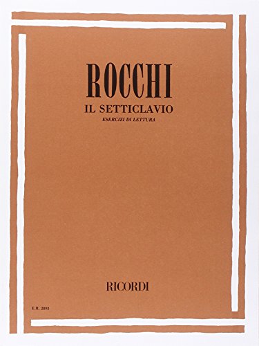 Il Setticlavio. Esercizi Di Lettura