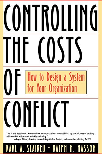 Controlling Costs Conflict: How to Design a System for Your Organization (Jossey Bass Business & Management Series) von JOSSEY-BASS