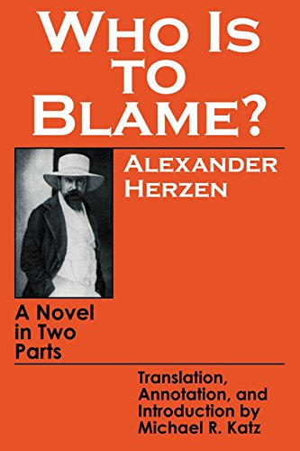 Who Is to Blame?: A Novel in Two Parts von Cornell University Press