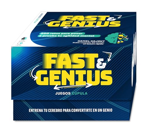 Fast & Genius: 500 retos para poner a prueba tu agilidad mental (Juegos Cúpula) von Libros Cúpula
