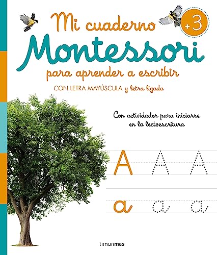 Mi cuaderno Montessori para aprender a escribir