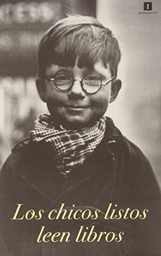 Cartel "Los chicos listos leen libros" (Fuera de colección)